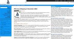 Desktop Screenshot of mslinux.org